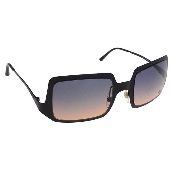 Chanel Sunglasses Eyewear Black Small Good L947514 51□21 195613 - Picture 1 of 7